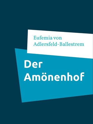 cover image of Der Amönenhof